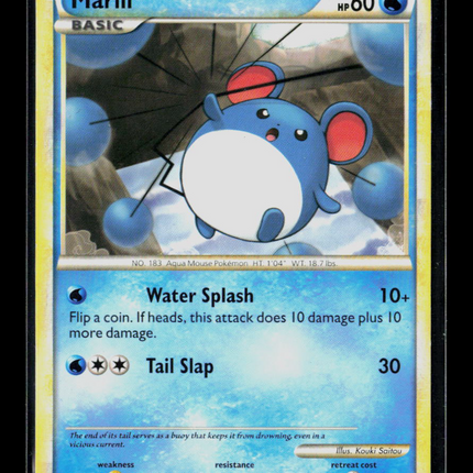Pokemon 2014 HeartGold & SoulSilver Marill #24/30