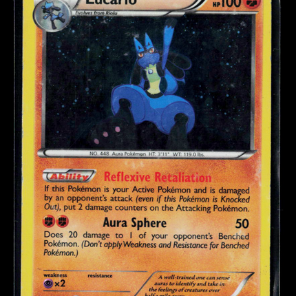 Pokemon 2013 Legendary Treasures Lucario #80/113