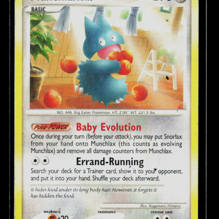 Pokemon 2013 Platinum Munchlax #70/111