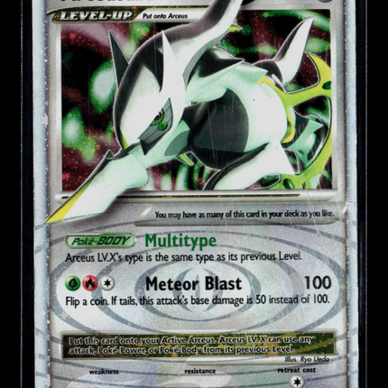 Pokemon 2009 DP Arceus LV.X #DP56