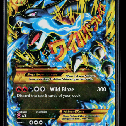 Pokemon 2014 Flashfire Mcharizard EX SR FA #108/106