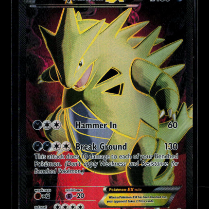 Pokemon 2015 Ancient Origins Tyranitar EX FA #91/98