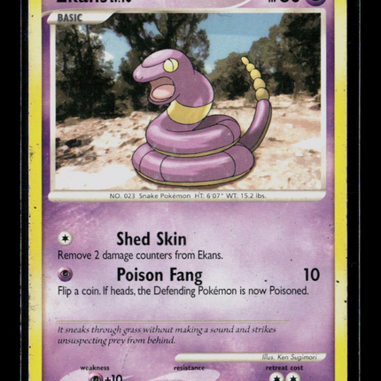 Pokemon 2008 Great Encounters Ekans #66/106