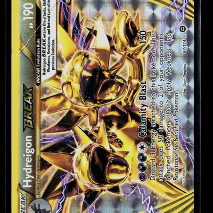 Pokemon 2016 Steam Siege Hydreigon Break #87/114
