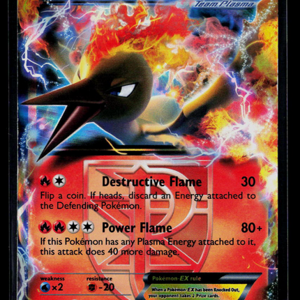 Pokemon 2013 Plasma Storm Moltres EX #14/135