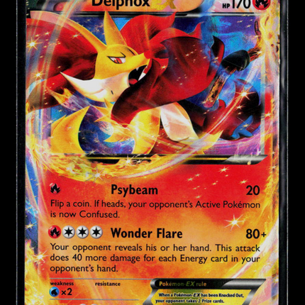 Pokemon 2014 XY Delphox EX #XY19