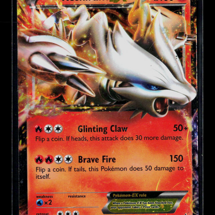 Pokemon 2012 Black & White Reshiram EX #BW36