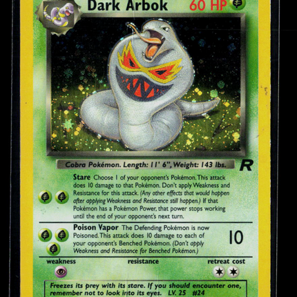 Pokemon 2000 Team Rocket Dark Arbok #2/82