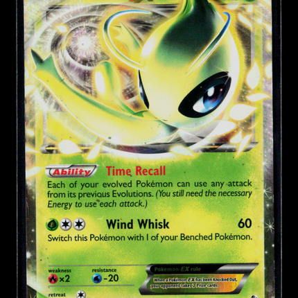 Pokemon 2012 Boundaries Crossed Celebi EX UR #9/149