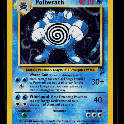 Pokemon 2000 Base Set 2 Poliwrath #15/130