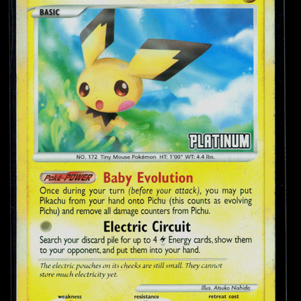 Pokemon 2013 Platinum Pichu #45/100