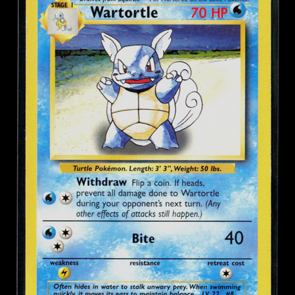 Pokemon 2000 Base Set 2 Wartortle #42/102