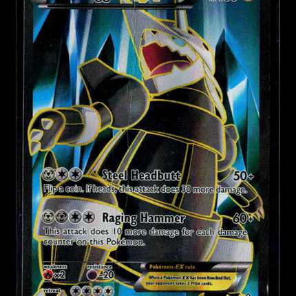 Pokemon 2015 Primal Clash Aggron EX FA #153/160