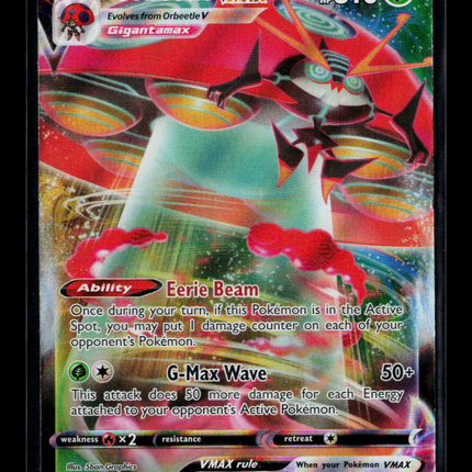 Pokemon 2020 Vivid Voltage Orbeetle VMAX #21/185