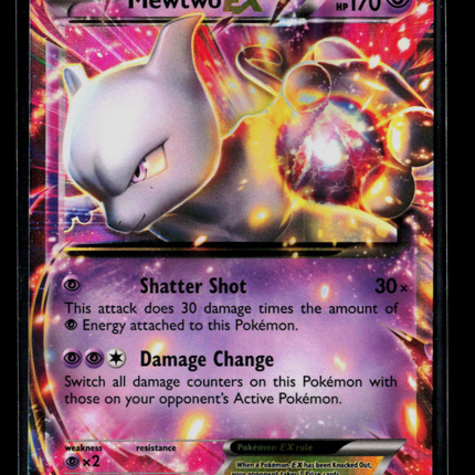 Pokemon XY Mewtwo EX FA #XY107