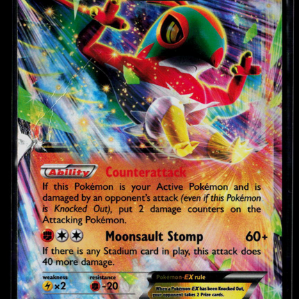 Pokemon 2014 Furious Fists Hawlucha EX #64/111