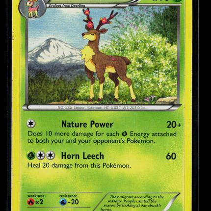 Pokemon 2011 Black & White Sawsbuck #14/114