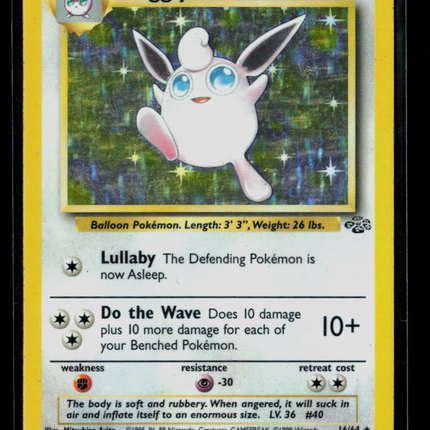 Pokemon 1999 Jungle Wigglytuff #16/64
