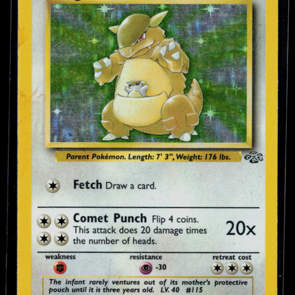 Pokemon 1999 Jungle Kangaskhan #5/64
