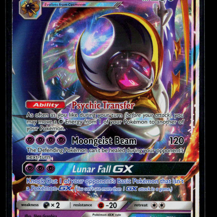 Pokemon Sun & Moon Lunala GX #SM17