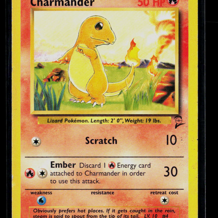 Pokemon 2000 Base Set 2 Charmander #69/130
