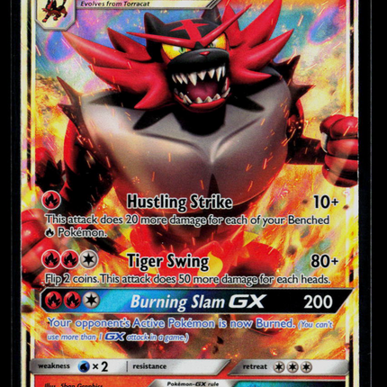 Pokemon 2017 Sun & Moon Incineroar GX #27/149
