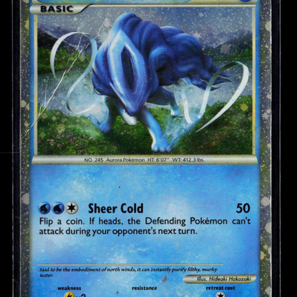 Pokemon 2010 HGSS Suicune #HGSS21