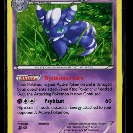 Pokemon XY Meowstic #XY48