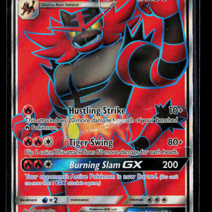 Pokemon Sun & Moon Incineroar GX FA #SM38