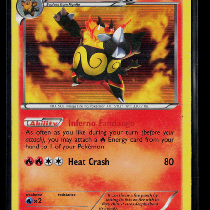 Pokemon 2011 Black & White Emboar #BW21