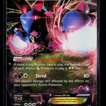 Pokemon 2015 Roaring Skies Hydreigon EX #62/108