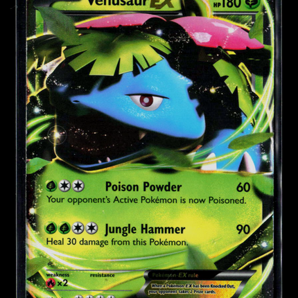 Pokemon 2014 XY Venusaur EX #XY28