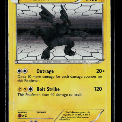 Pokemon 2011 Black & White Zekrom #BW005