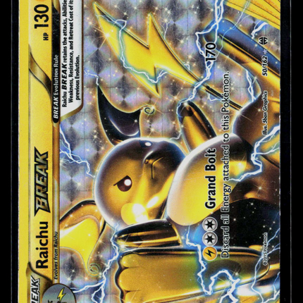 Pokemon 2015 BREAKthrough Raichu Break #50/162