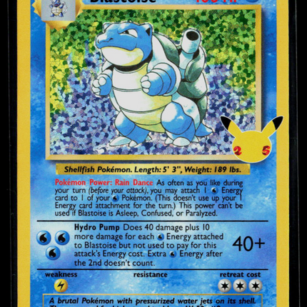 Pokemon 2021 Celebrations Blastoise #2/102