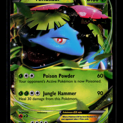 Pokemon XY Venusaur EX #XY28