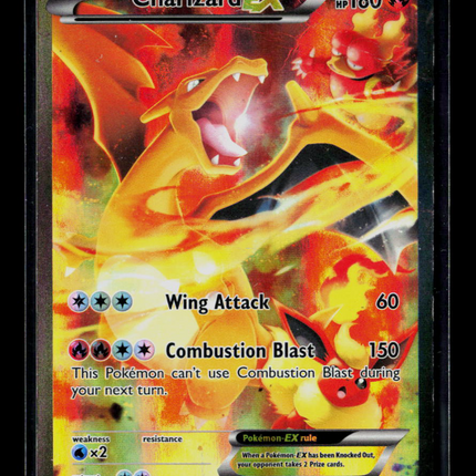 Pokemon 2014 XY Charizard EX FA #XY121