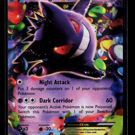 Pokemon 2014 Phantom Forces Gengar EX #34/119