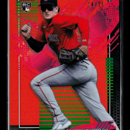 2026 Topps Finest Roman Anthony #206 Rare Orange RC 14/25