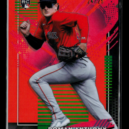 2026 Topps Finest Roman Anthony #206 Rare Orange RC 24/25