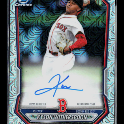 2026 Bowman Chrome Mega Box Kyson Witherspoon #BMA-KW Mojo Refractor Auto