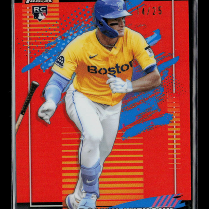 2026 Topps Finest Roman Anthony #105 Orange RC 14/25