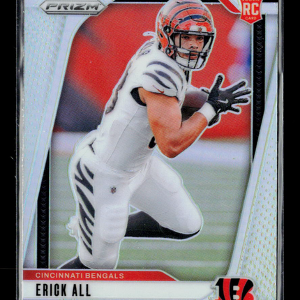 2024 Panini Prizm Football Erick All #333 RC Silver