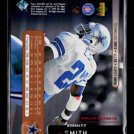 1998 Upper Deck UD3 Emmitt Smith #EM72