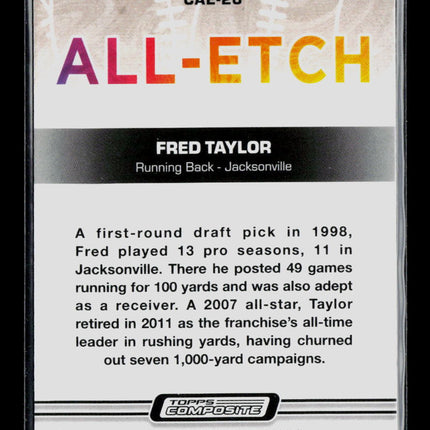 2024 Topps Composite Topps Chrome All-Etch Fred Taylor #CAE-20