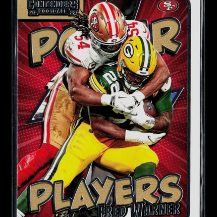 2023 Panini Contenders Football Power Players Fred Warner #PWR-FWA