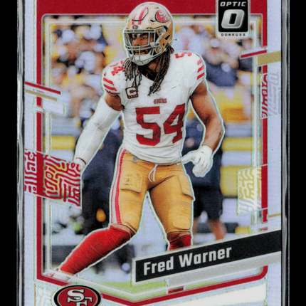 2023 Panini Donruss Optic Fred Warner #171 Holo