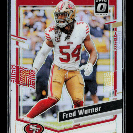 2023 Donruss Optic Fred Warner #171 Holo