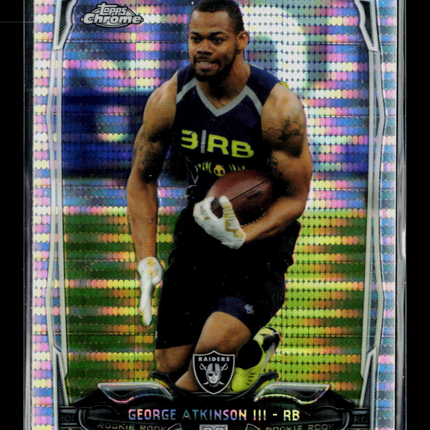 2014 Topps Chrome George Atkinson III #148 Pulsar Refractor RC