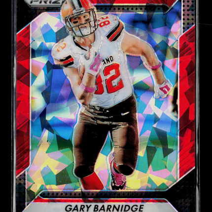2016 Panini Prizm Football Gary Barnidge #168 Red Ice 39/75